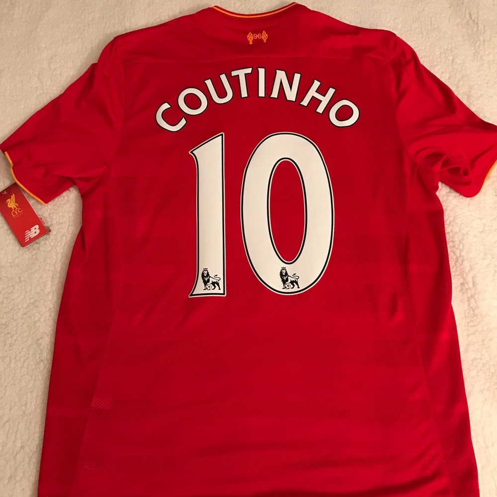2016/2017 Liverpool Philippe Coutinho Home Kit